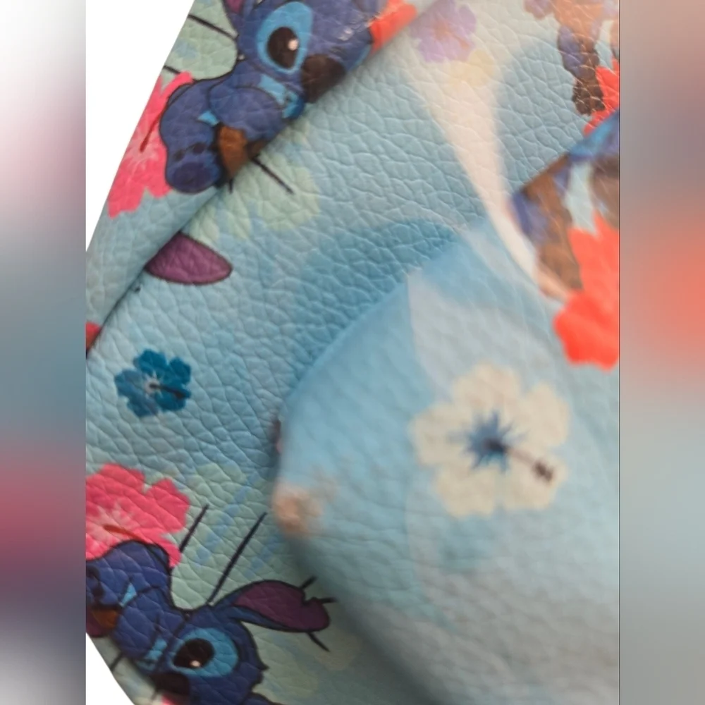 Disney Stitch Kids Backpack - Light Blue and Red